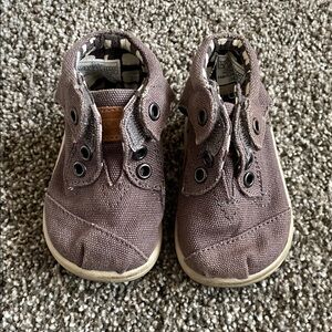 Toms Brown Baby Walker Shoes